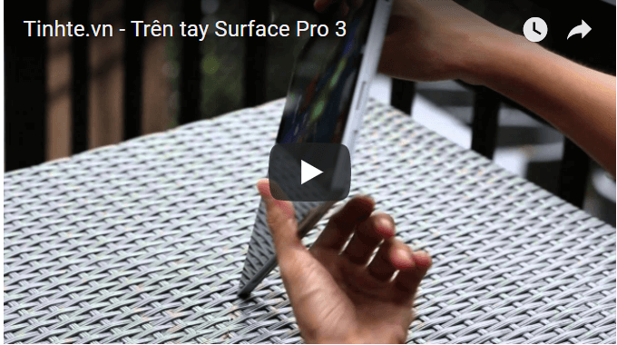 Tren Tay Surface Pro 3