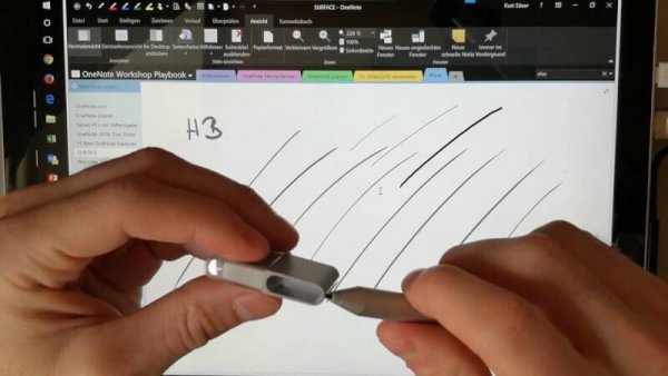 Surface pen tip kit