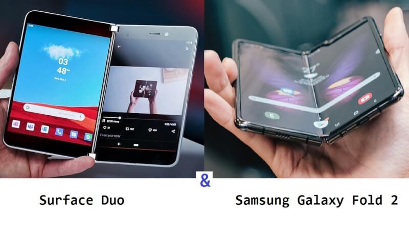 Surface Duo so với Samsung Galaxy Fold 2