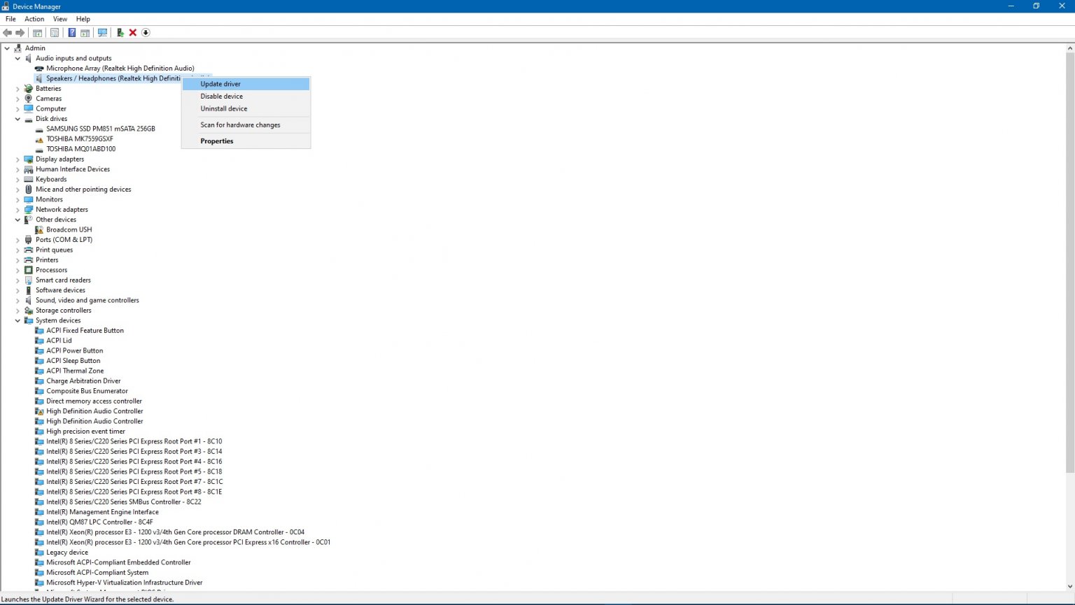 Hướng dẫn sử dụng Device Manager để khắc phục sự cố driver trong ...