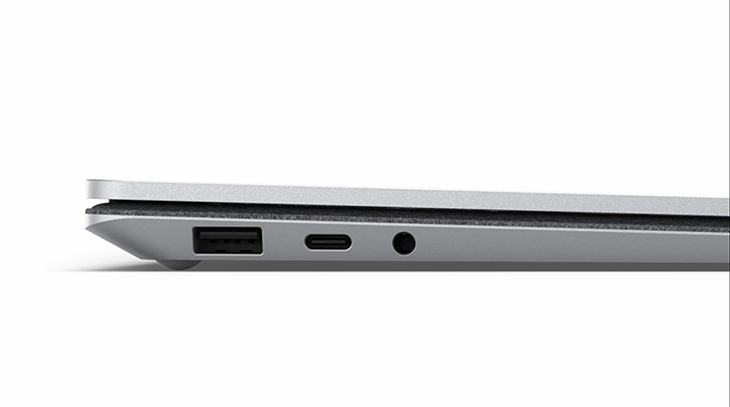 cổng kết nối của Surface Laptop 4
