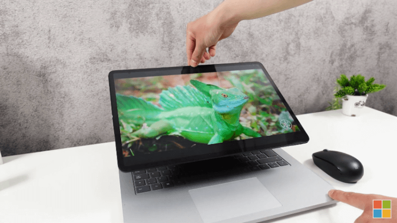 thiết kế Surface Laptop Studio