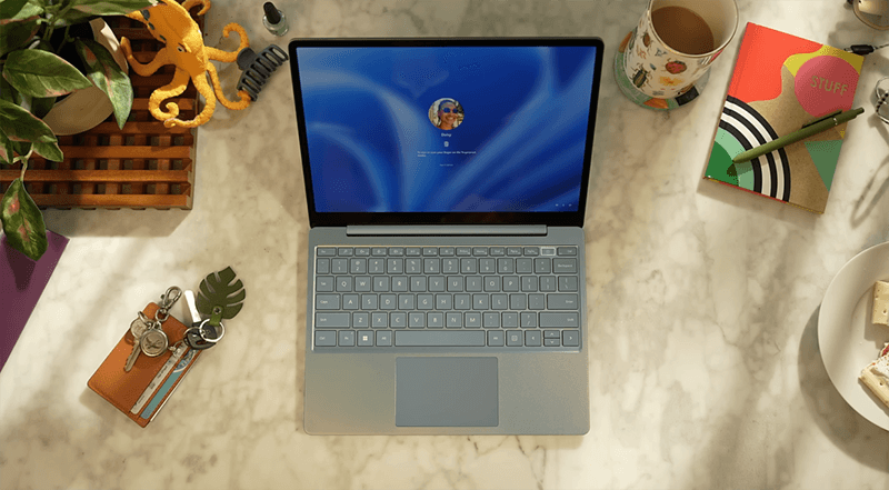 Hình ảnh thực tế Surface Laptop Go 3