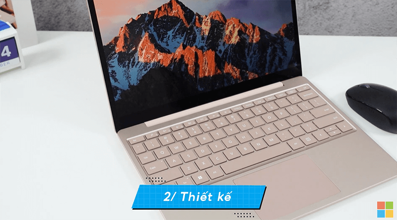 thiết kế Surface Laptop Go 3
