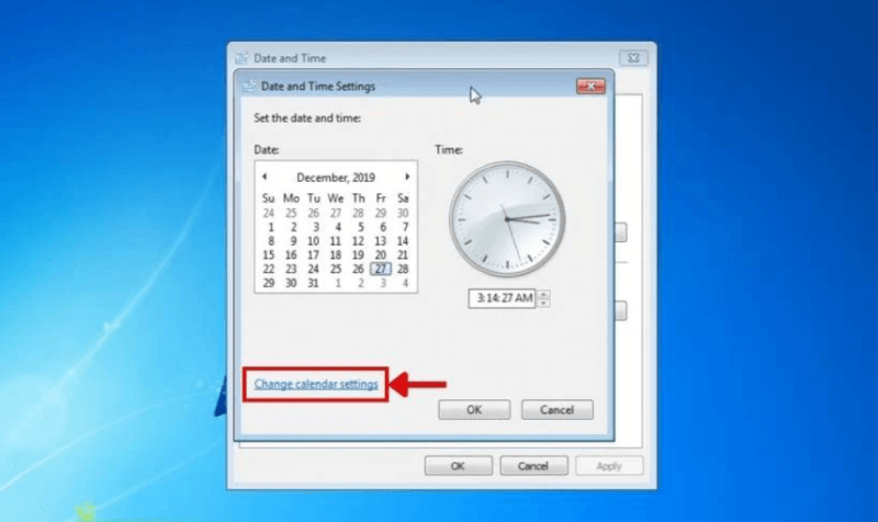 Cách chỉnh giờ trên máy tính Windows 7 tự động