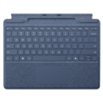 Bàn phím Copilot Surface Pro kèm khe sạc bút màu Sapphire
