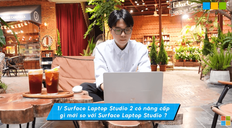 so sánh Surface Laptop Studio 2 so với Surface Laptop Studio
