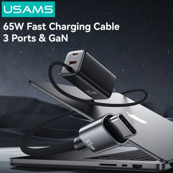 mua-usams-cc273-65w-gan-acc-3-port-fast-charger-with-type-c-cable-us