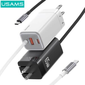 usams-cc273-65w-gan-acc-3-port-fast-charger-with-type-c-cable-us