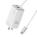 usams-cc273-65w-gan-acc-3-port-fast-charger-with-type-c-cable-us-white