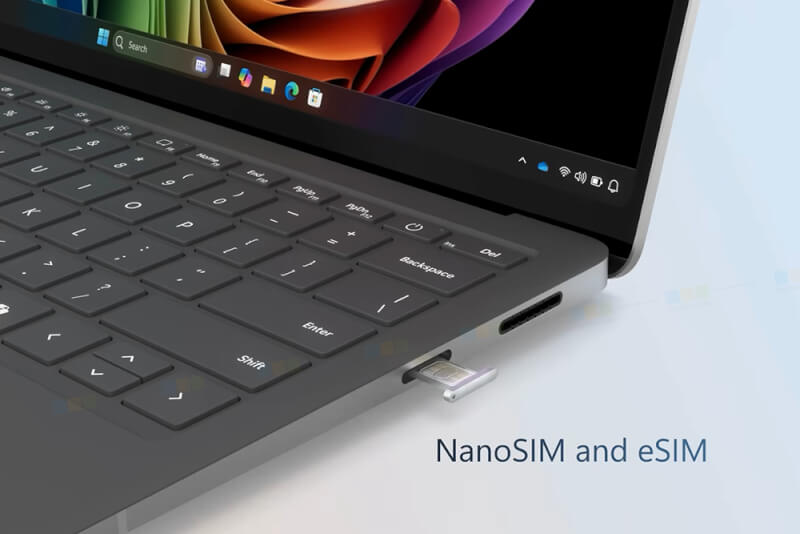 Nano-sim-va-esim-tren-Surface-Laptop-7-intel-5g