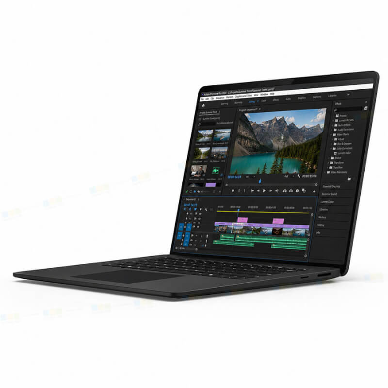 Surface Laptop 8 15 inch Intel Core Ultra 5 335 RAM 32GB SSD 512GB, LCD 120Hz, Wi-Fi, Windows 11 Pro